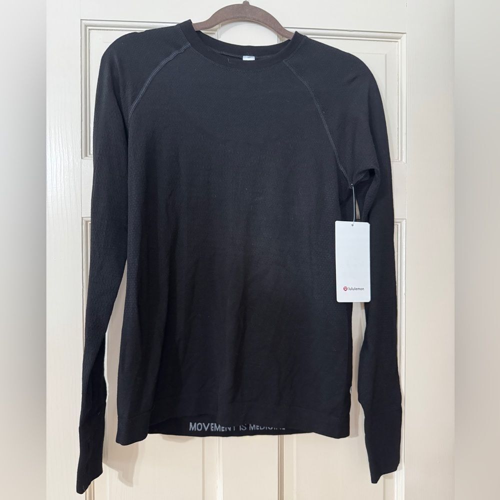 Women’s Lululemon Keep the Heat Thermal Long Sleeve Shirt Sz 12 NWT